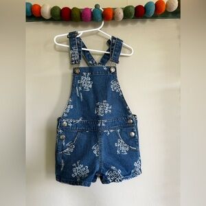 Bobo Choses denim short overall